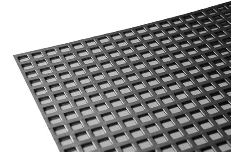 Steel S235 Perforated Plate Square C10u15 2000x1000x15 Mm P Steel