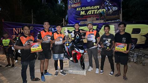 Aldo Bilkis Rajai Kelas Open Dan Lokal Di Kejuaraan M Attar Grasstrack