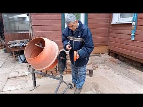 VID 20220914 090310 Ремонт бетономешалки "Калибр". - YouTube
