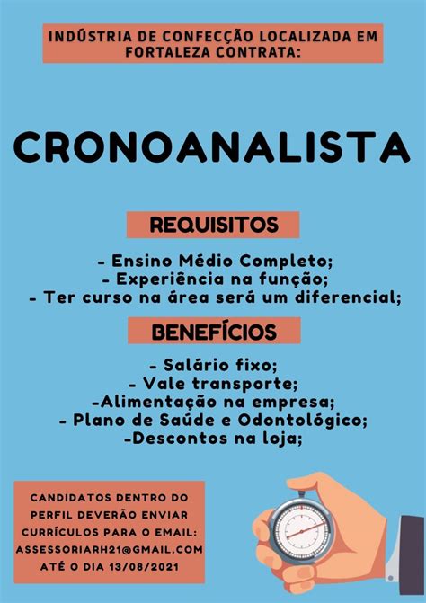 Cronoanalista O Que é - 8