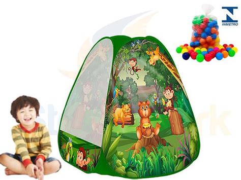 Barraca Infantil Meninos Tenda Casinha F Cil Montagem Ark Toys