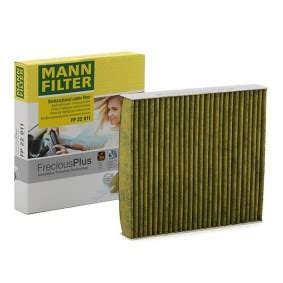 MANN-FILTER Interieurfilter FP 22 011 Actief-koolstoffilter met ...