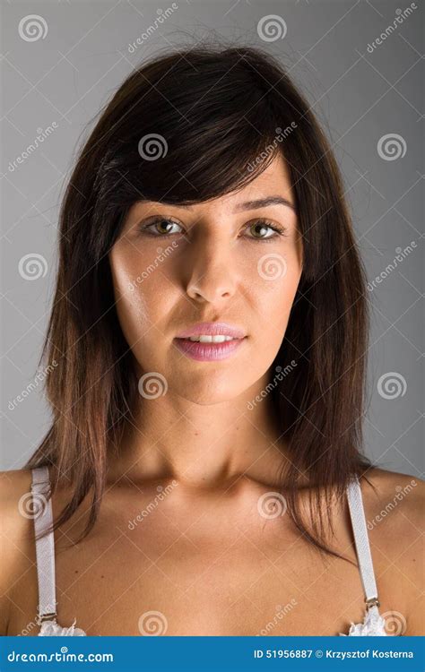 Slim Girl Posing In A Sensual Lingerie Stock Image Image Of Competition Woman