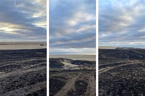 125 Acres Burned In Sunday Grass Fire North Of Cheyenne