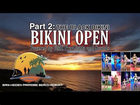 Bikini Open Part The Black Bikini Bhpbr No Copyright Infringement Intended Youtube
