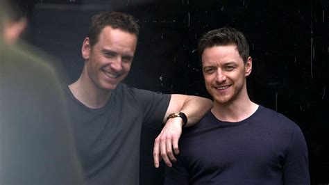 James And Michael James Mcavoy And Michael Fassbender Photo