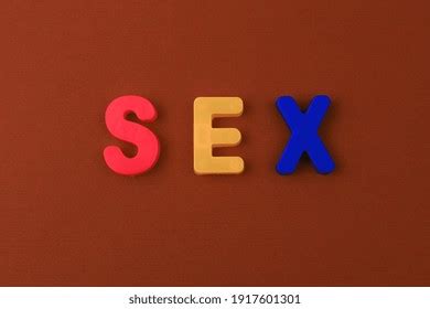 Word Text Sex Written Alphabet Colorful Stock Photo Shutterstock