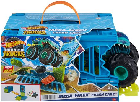 Hot Wheels Monster Trucks Mega Wrex Hnc Samoch D Niskie Ceny I Opinie W Media Expert
