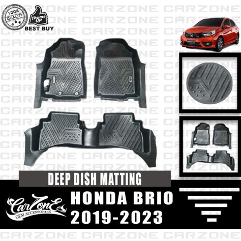 Honda Brio Deep Dish Matting High Quality Material Lazada Ph