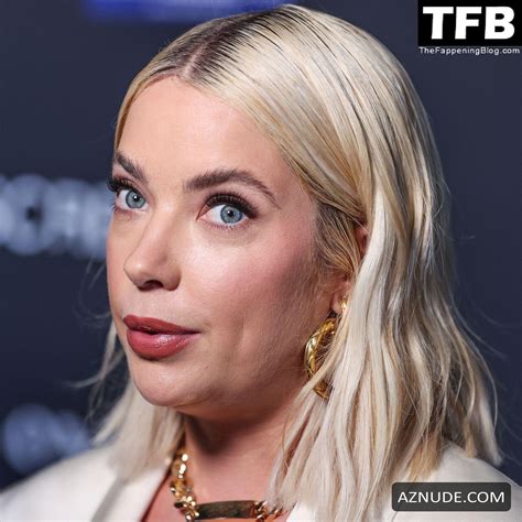 Ashley Benson Sexy Seen Braless Showing Off Her Hot Tits At The Annual