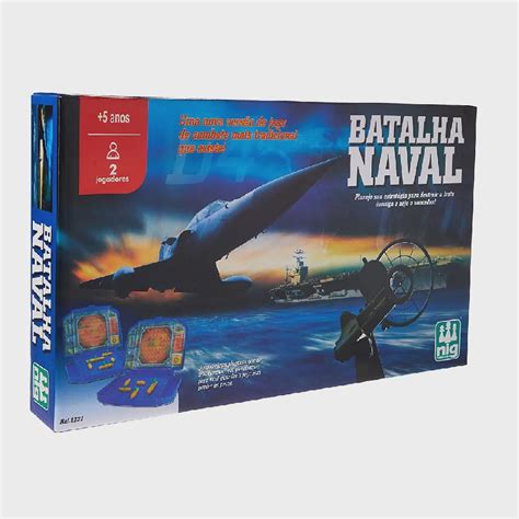 Jogo de Tabuleiro Batalha Naval jogos Nig Brinquedos em Promoção na