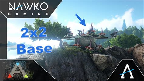 Ark 2x2 Pvp Base Design Für Anfänger Youtube