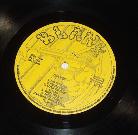 SEX PISTOLS Spunk Blank Records BLA Sid Vicious Johnny Rotten Punk Etsy