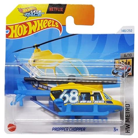 Hot Wheels Propper Chopper Hw Metro