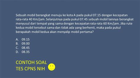 Cara Menghitung Waktu Tempuh Kendaraan Yang Akan Menyalip Kendaraan Lain Jika Diketahui