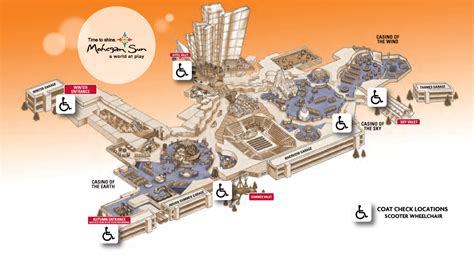 Mohegan Sun Floor Map | Viewfloor.co