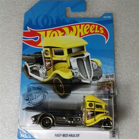 Jual Hot Wheels Fast Bed Hauler Card Hw Metro Treasure Hunt Regular Thr Shopee Indonesia