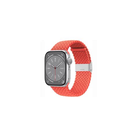 Fl Tat Elastiskt Armband Apple Watch Mm Red Elgiganten