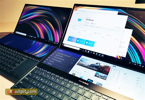 Ноутбук ASUS ZenBook Pro Duo с двумя экранами: первые впечатления ...
