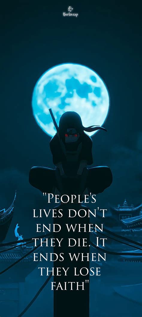 Itachi Quote Naruto Hd Phone Wallpaper Pxfuel