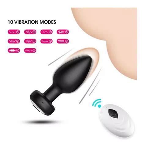 Control Remoto 10 Velocidades Vibrador Anal Plug Dildo Vibr Meses Sin