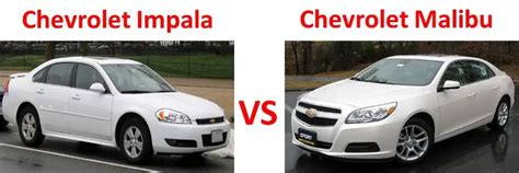 Chevy Impala Vs Malibu 05 Comparative Features You Must Know