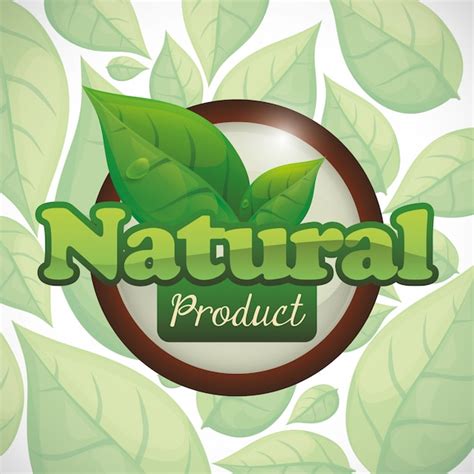 Premium Vector Natural Product Design