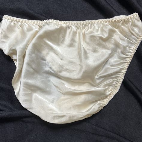 Vintage Victorias Secret Silk Satin Bikini Panties Gem