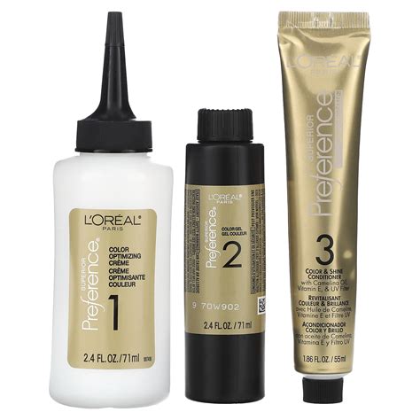 L Or Al Superior Preference Luminous Fade Defying Color Natural Blonde Application