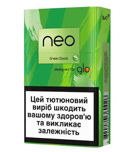 Стіки NEO DEMI GREEN BOOST Купити в Києві: Стіки для glo (Гло) в ...