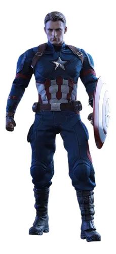 Hot Toys Capit O Am Rica Guerra Civil Mms Frete Gr Tis