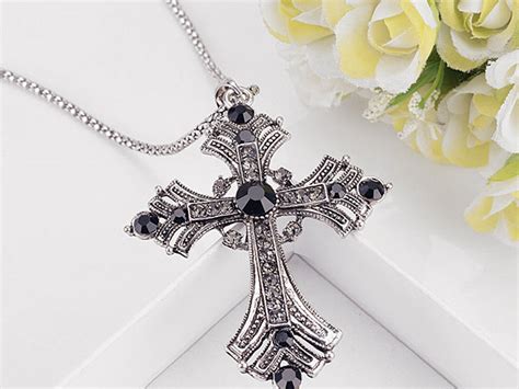 Antique Cross Necklace