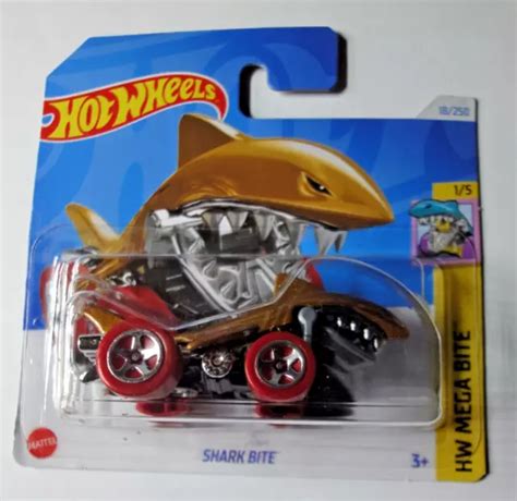 Hot Wheels Shark Bite Short Card Hw Mega Htc Picclick Uk