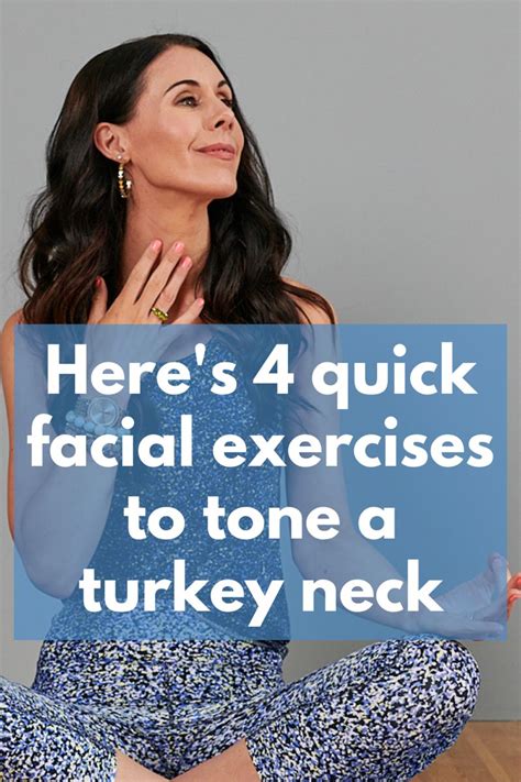 Tone A Turkey Neck With These Quick Facial Exercises In 2023 Facial