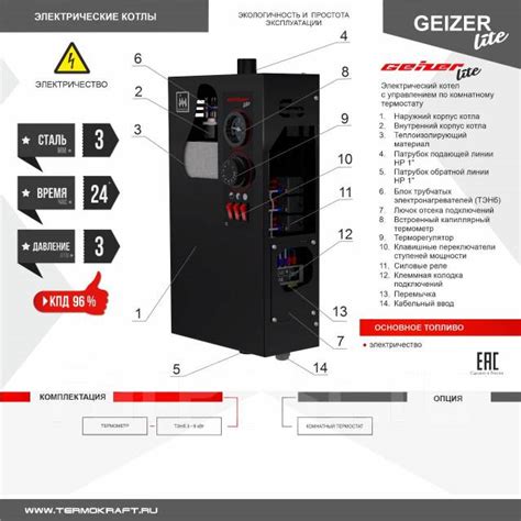 Котел отопительный электрический Geizer Lite 6 кВт - Климатическое и ...