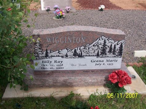 Billy Ray Bill Wigginton Find A Grave Memorial