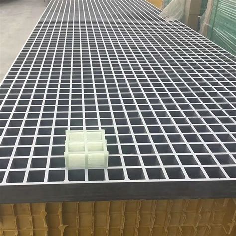 Fiberglass Grating Products For Industry Plastic FRP Grating Sheet