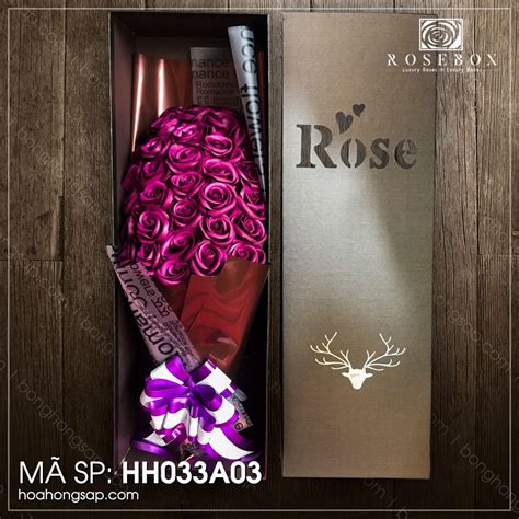 Hoa Hồng Sáp Thơm Bông Hồng Nude Hộp