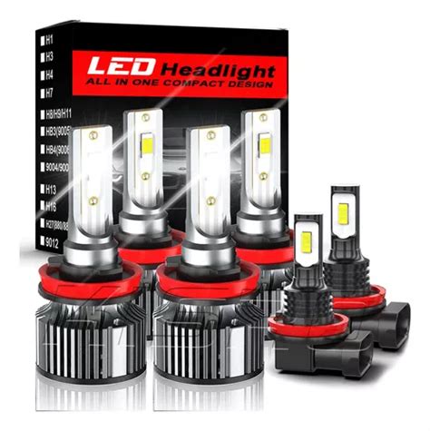 Kit Faros Luz Led H9 H11 H8 30000lm Para Nissan Alta baja Envío gratis