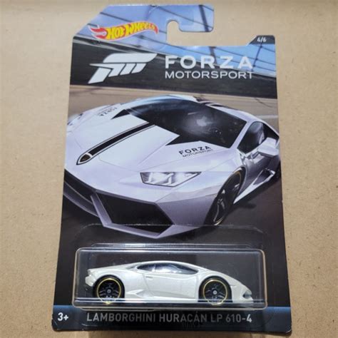 Jual HOT WHEELS LAMBORGHINI HURACAN LP 610 4 FORZA MOTORSPORT WHITE Shopee Indonesia