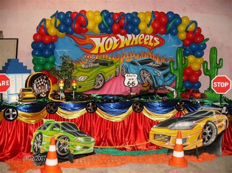 Decora O De Festa De Anivers Rio Infantil Tema Hot Whells Modelos Dicas Para Decorar