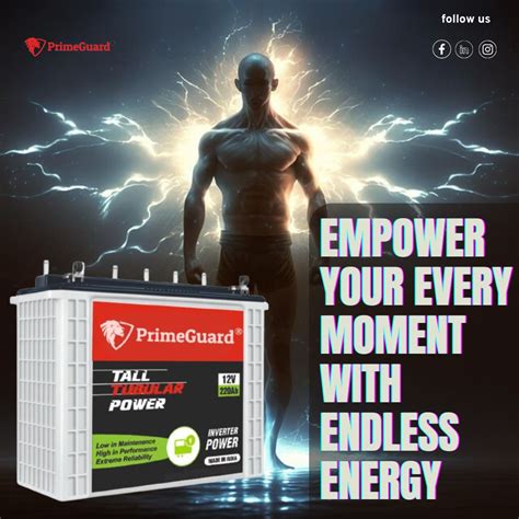 Primeguardpower Energyunleashed Longlastingenergy Batteryinnovation