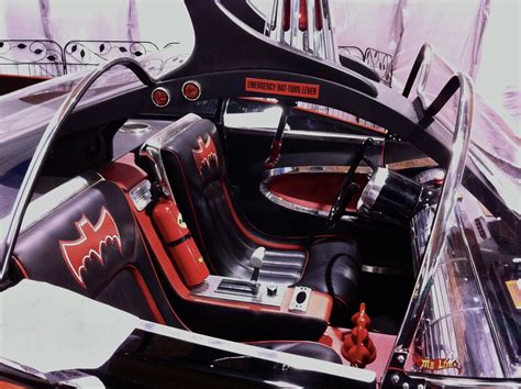 Original Batmobile Interior