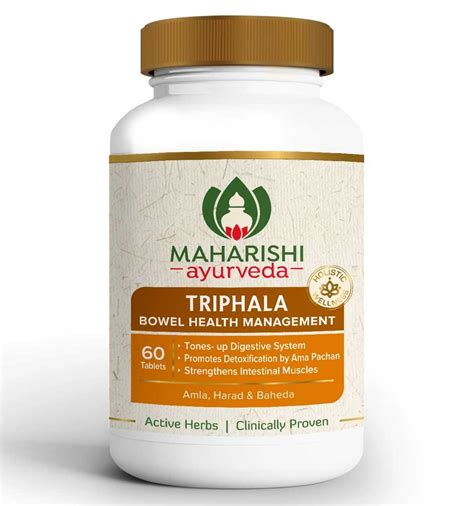 Maharishi Triphala Tablets | Maharishi Ayurveda | Authentic Ayurvedic ...