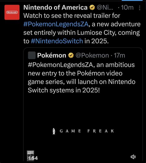 Pokémon Legends Za Is Set Entirely Within Lumiose City Rpokemon