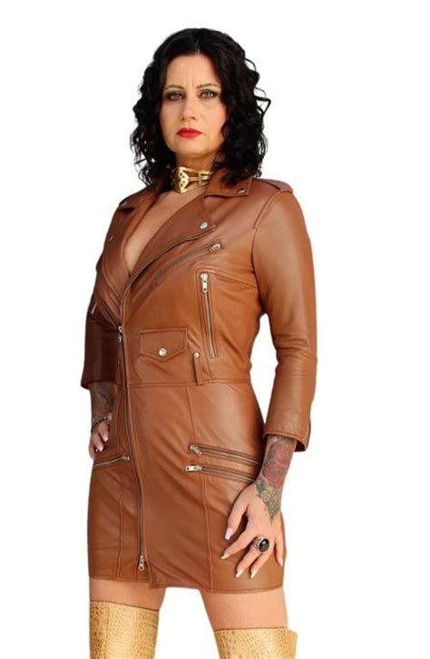 Buy Wholesale Leather Dress Genuine Leather With Pockets And Zippers In