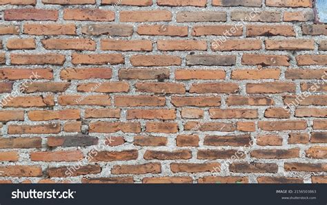 brick wall  cement house indonesia stock photo