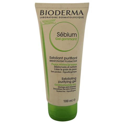 Sebium Gel Gommant Exfoliating Purifying Gel by Bioderma for Unisex - 3 ...