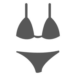 Diseño PNG Y SVG De Icono De Bikini Para Camisetas