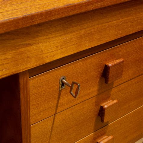 Mid Century Danish Domino Mobler Teak Desk C1960 S16 Home